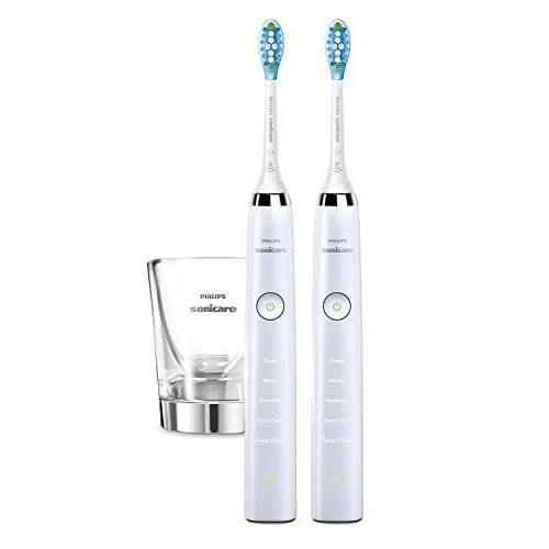 フィリップス 電動歯ブラシ ダイヤモンドクリーン ディープクリーンエディション ホワイト 2本パック HX9322/43