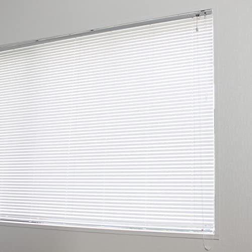 採光ブラインド 【閉めても明るい・外から見えない】 省エネブラインドカーテン カーテンレール取付可能 [ヨ 外から見えない