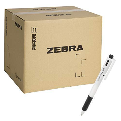 ゼブラ 油性ボールペン インレット 0.7mm ホワイト 黒インク 1000本入 BN15-BK1000AZ