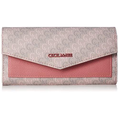セシルマクビー 長財布 二つ折り財布 レディースファッション A B096db1j31 2504 二つ折り財布 Choco Happy