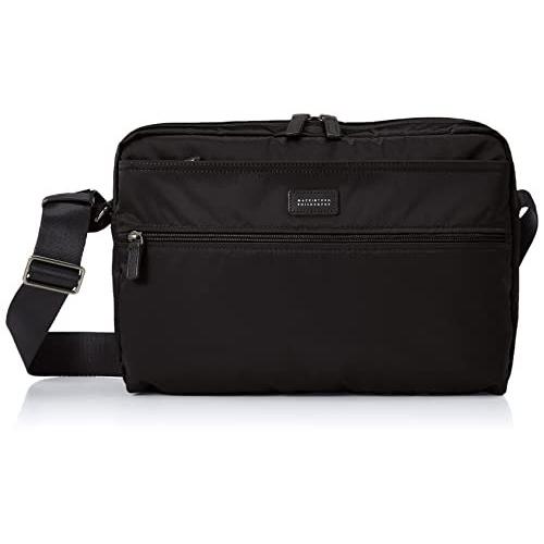 当店在庫してます テフロン加工 ショルダーバッグ マッキントッシュフィロソフィー リンクウッドiii ブラック メンズ 5l No ショルダーバッグ Foundationswellness Net