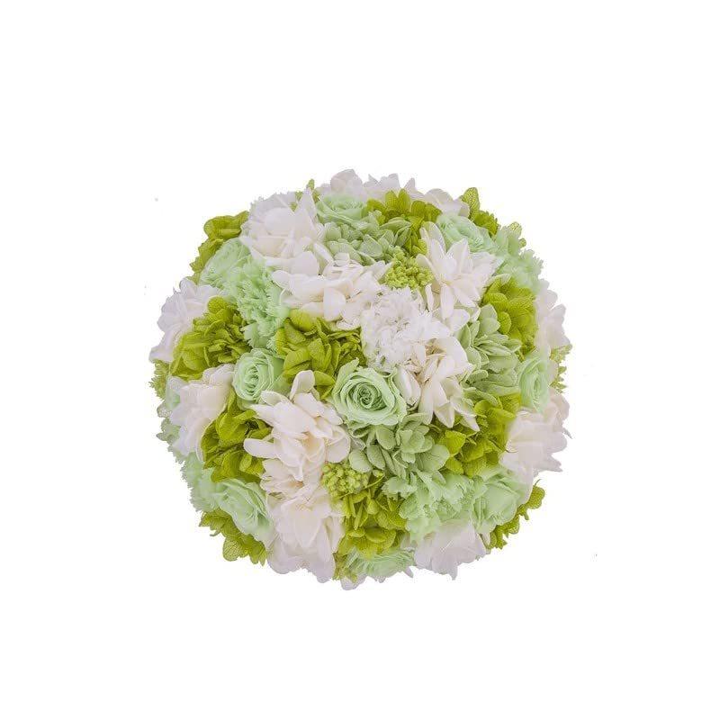 [Nicolai Bergmann ニコライバーグマン] プリザーブド フラワー キューブ アレンジメント TENDER GREEN テンダー グリー Nicolai