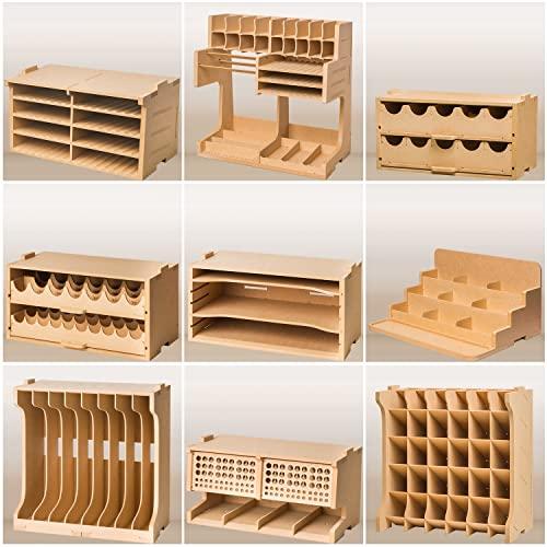 Bucasso プラモデル ペイントラック モデルツール収納ラック Mdf素材 ガンプラ 塗料棚 塗料ラック 工具収納 塗料収納 筆収納 専 Paradisoperopraiahotel Com Br