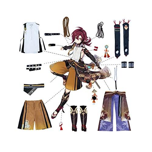 【値下げしました】原神　鹿野院平蔵　コスプレ衣装　稲妻 Amazon.co.jp: [ZHUANG] 即纳原神 Genshin 稲妻 天才探偵 原神