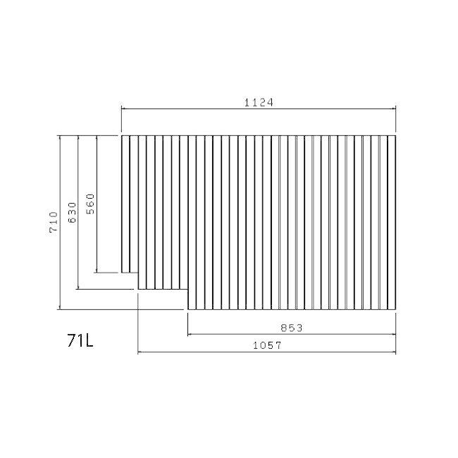GFFMBAW2A1 送料無料 お風呂のふた トクラス 71L（ 品番 ) GFFMBAW2AX (品番変更 GFFMBAW2A1 ) 巻きフタ 風呂ふた 巻きふた