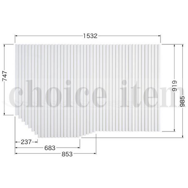 YAMAHA（ヤマハ） GFFMAHW1X1 送料無料 お風呂のふた トクラス 76R