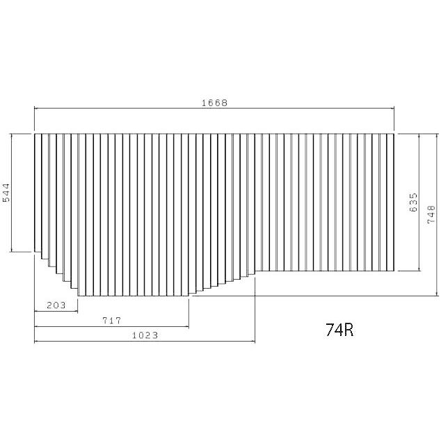 GFFMALW1X1 送料無料 お風呂のふた トクラス 74R （ 品番 ）GFFMALW1XX (代替品 GFFMALW1X1) 巻きフタ 風呂ふた 巻きふた