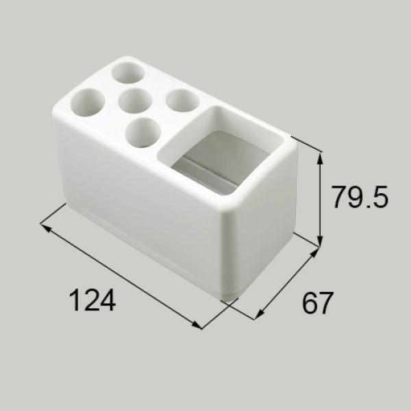 QUA37 送料込み LIXIL リクシル トステム 洗面化粧台 歯ブラシ立て 歯ブラシたて QUA37｜choice-item