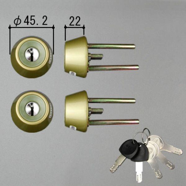 WD6727N0-GO 送料込み 三協アルミ 玄関ドア 部品 手動用シリンダー 99WD6727N0-GO 商品コード：199C7148