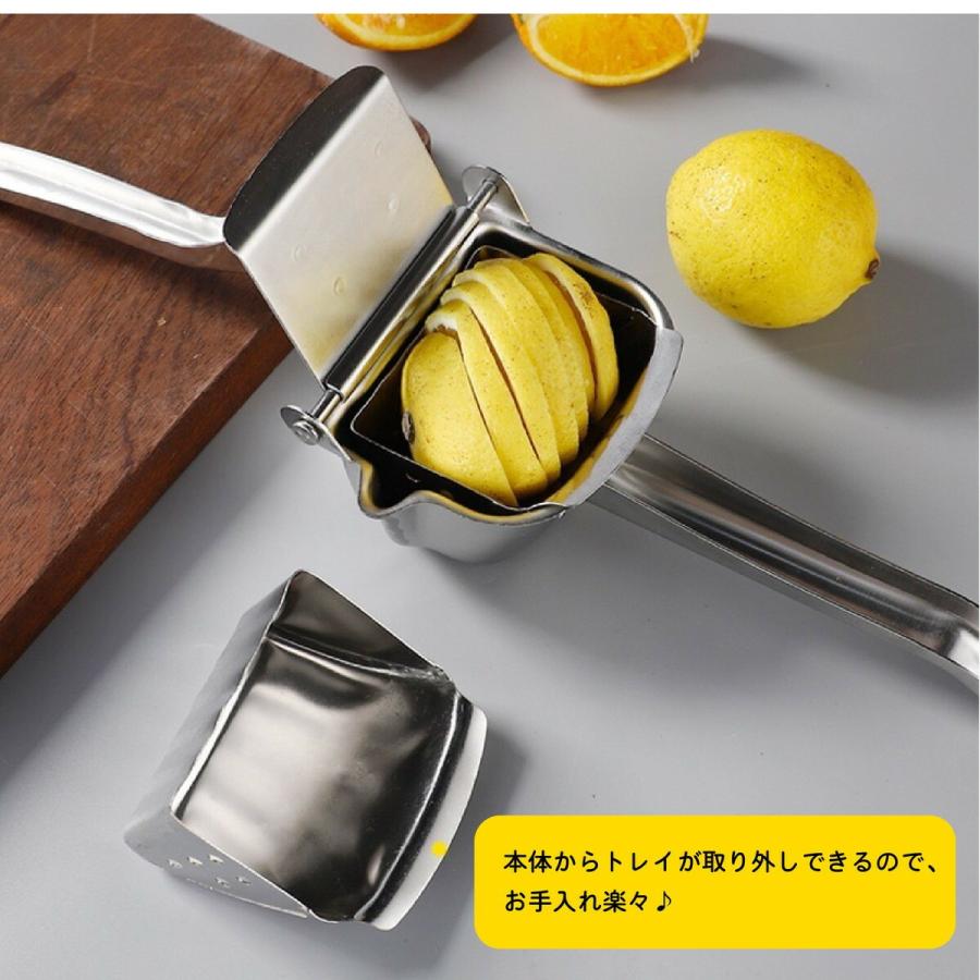 ハンドジューサー 手動 絞り器 レモン オレンジ みかん フルーツ搾り器