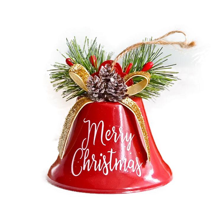 クリスマス ベル オーナメント レッド ゴールド ホワイト 010997