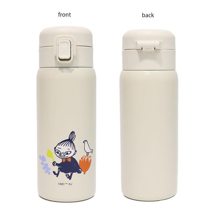 MOOMIN（ムーミン） ワンプッシュ ステンレスボトル 350ml リトルミイ