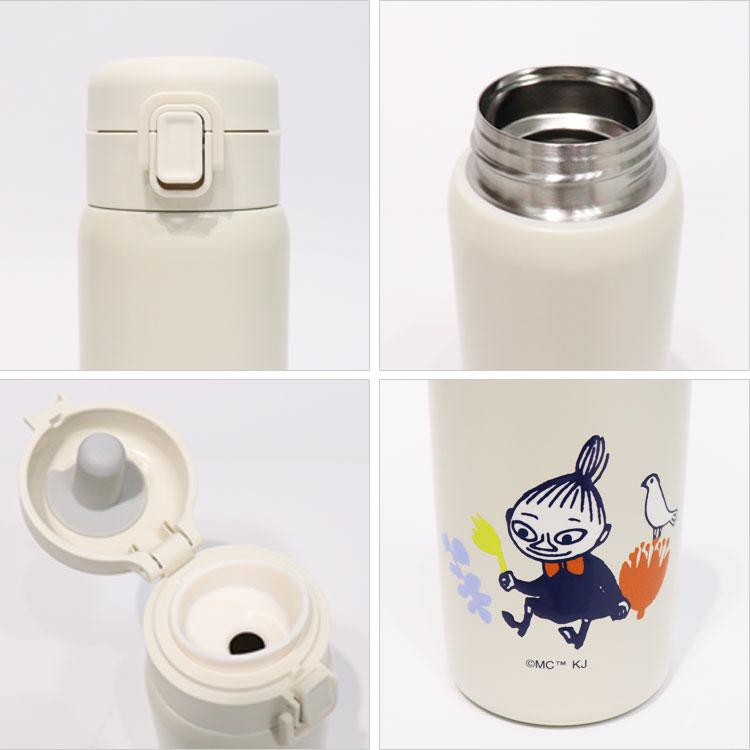 MOOMIN（ムーミン） ワンプッシュ ステンレスボトル 350ml リトルミイ