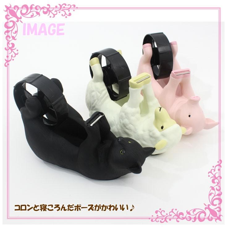 テープカッター ブタ ヒツジ ネコ motif sr-3065 sr-3066 sr-3067 セト