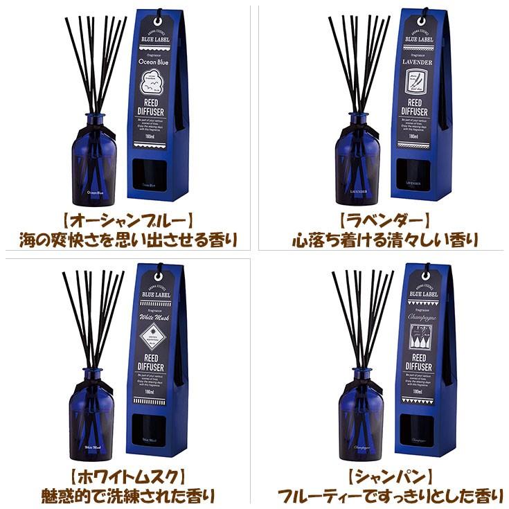 アロマエッセンス ブルーラベル リード ディフューザー 180 ルーム 
