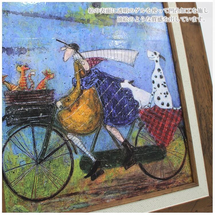 ー 送料無料 ー ユーパワー Sam Toft サムトフト アートフレーム スプリング Mサイズ ST-10028 絵画 ギフト アート  you_2