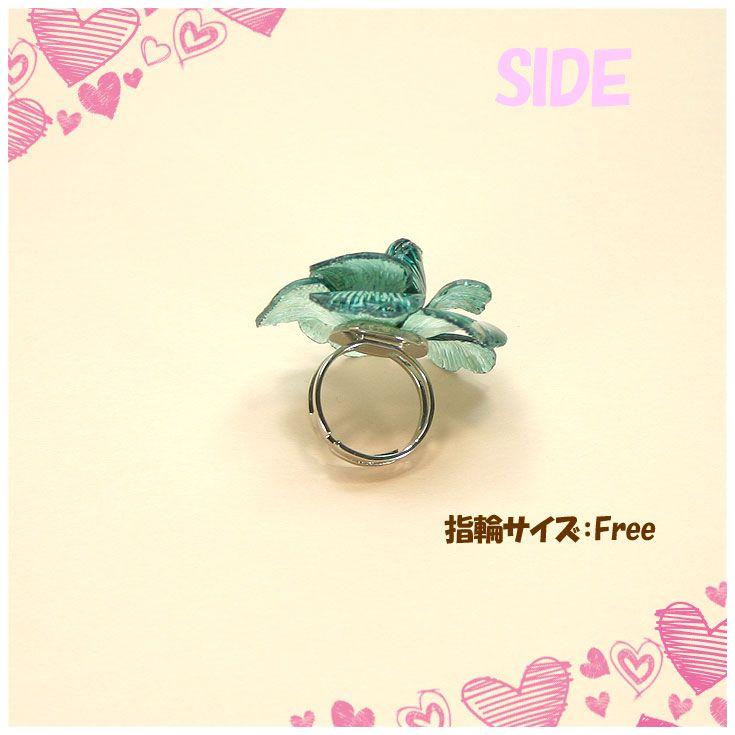 キキおはよう97様フラワー カメリア 花 リング 指輪 04P ラインストーン K18 PG WG ゴールド ダイヤモンド ダイヤ 指輪 リング 椿 0.48ct