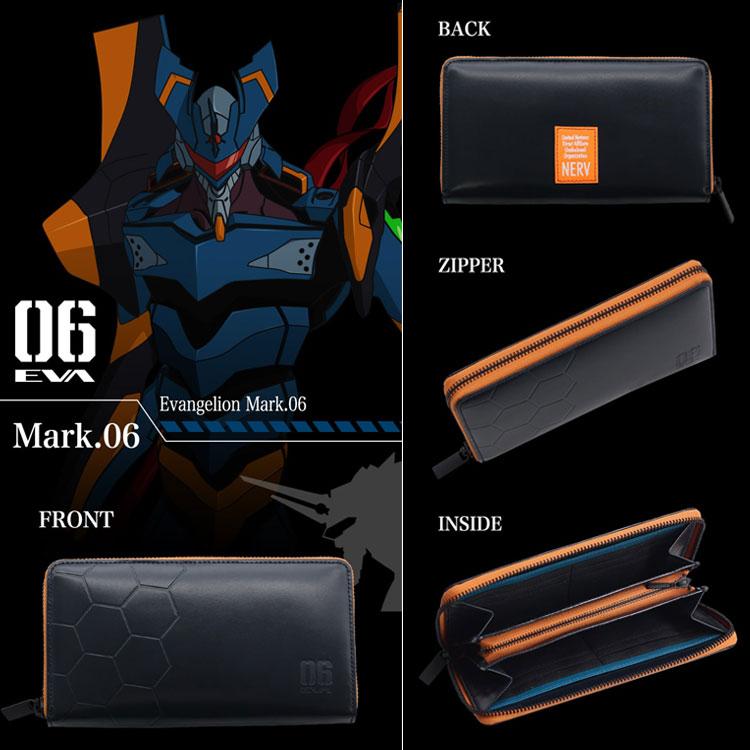 EVANGELION×NADAYA エヴァンゲリオン 長財布 EVA 初号機 零号機 2号機