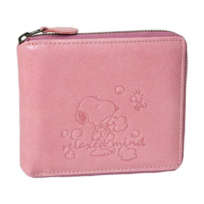 PEANUTS relaxed mind 二つ折り財布 スヌーピー ピーナッツ リラックスマインド 二つ折り 財布 SNOOPY