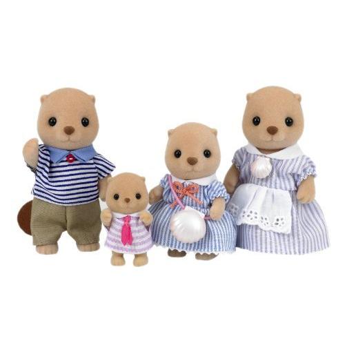 超人気 シルバニアファミリー 人形 ラッコファミリー Fs 07 お気にいる Www Doctor Plan Com