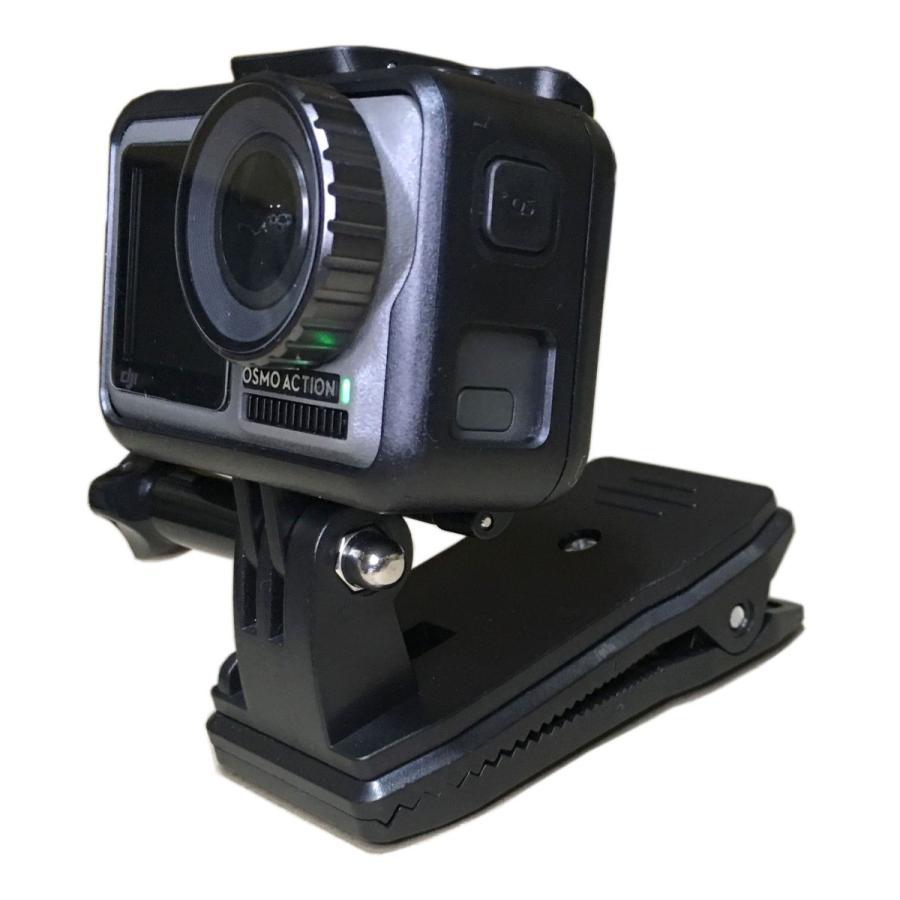 ロータリークリップマウント GoPro ゴープロ9 DJI Osmo Action 360度