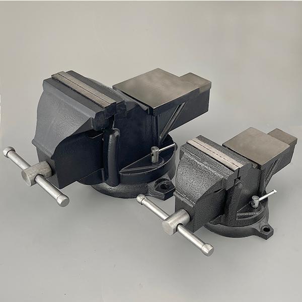 リードバイス ベンチバイス 万力 回転式 開口幅 100mm 1201 : チョイ