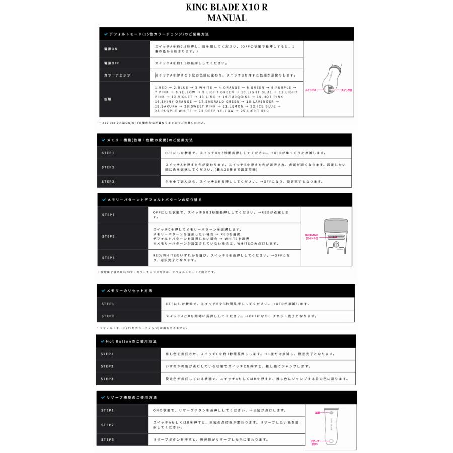 Sale 91 Off キングブレード テン アール King Blade X10 R 今ならサイリウムプレゼント付き ペンライト ライブ コンサート ヲタグッズ アイドル