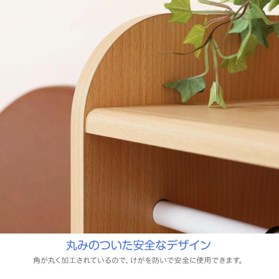 白井産業 ランドセルラック 完成品でお届け ハンガーラック 幅73cm 高