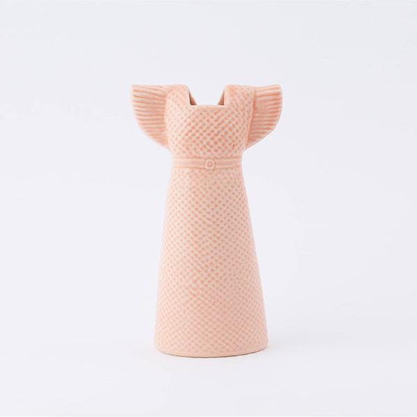 花瓶 おしゃれ 陶器 北欧 ドレス フラワーベース 花器 一輪挿し 引越し祝い 結婚祝い インテリア ドレス リサラーソン ちょうどいい家具屋 通販 Paypayモール