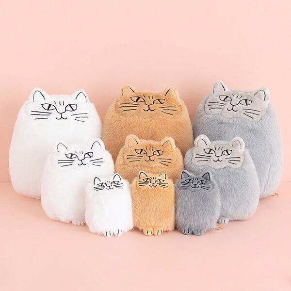 Lisa Larson（リサラーソン） キーホルダー マスコット ぬいぐるみ 猫