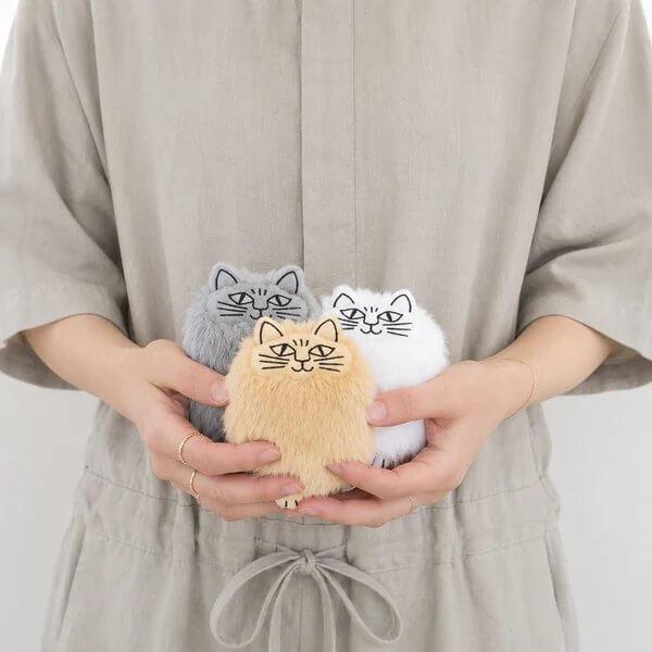 Lisa Larson（リサラーソン） キーホルダー マスコット ぬいぐるみ 猫