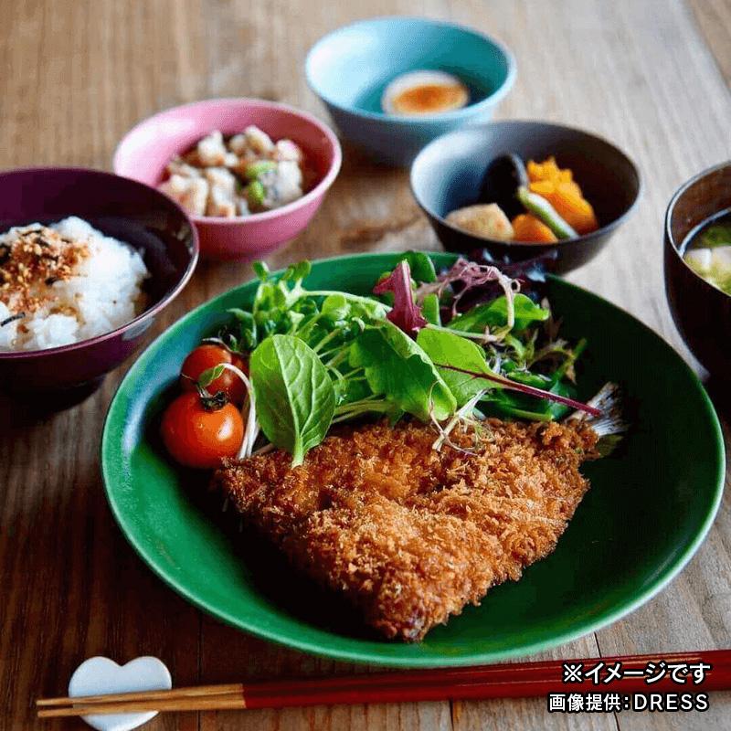 大皿 DRESS 波佐見焼 直径21.5cm おしゃれ かわいい 北欧 食器 パスタ