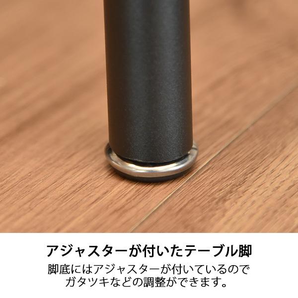 ダイニングテーブルセット 2人掛け 3点セット 幅80cm アイアン ダイニングチェア4脚 ブルックリン おしゃれ ダイヤ