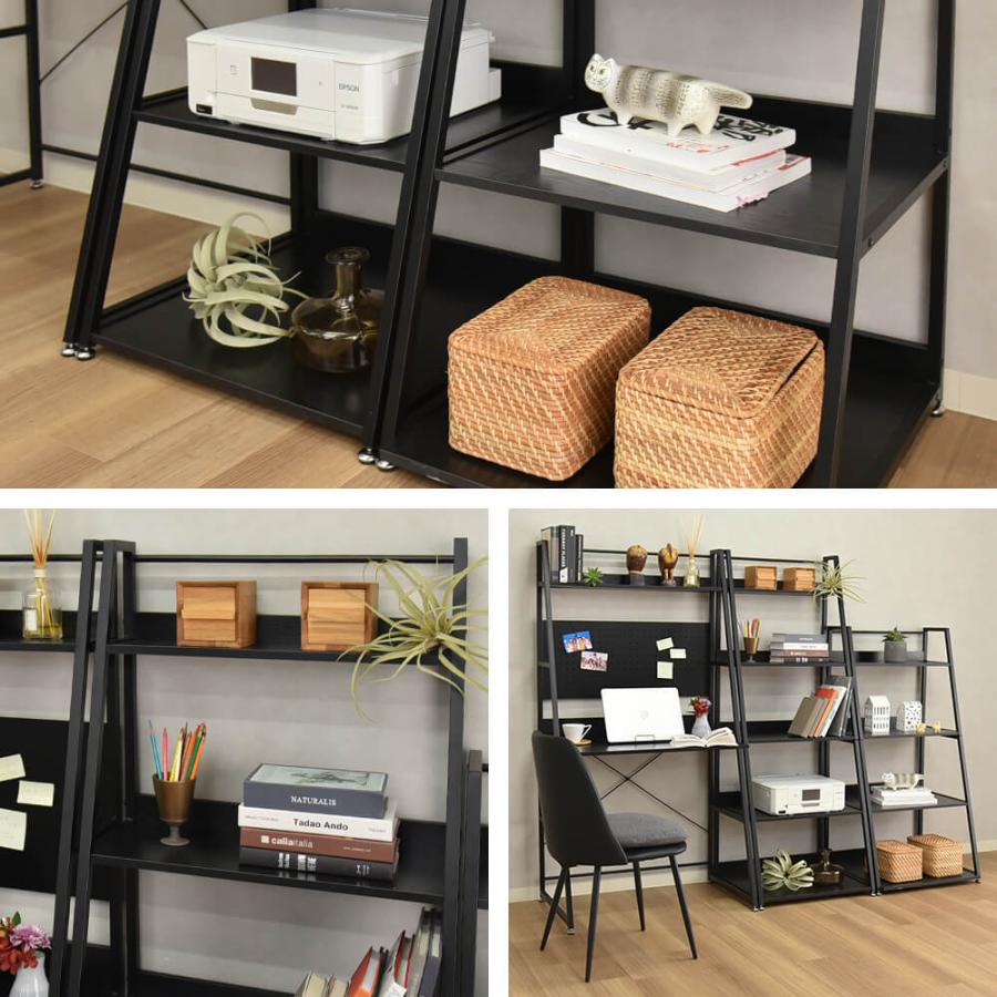 オープンラック(幅90cm) 4段 スチールラック ディスプレイラック