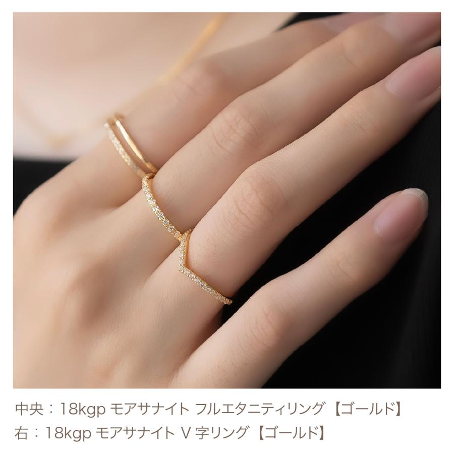 アウトレット モアサナイト リング Velenette フルエタニティ 指輪