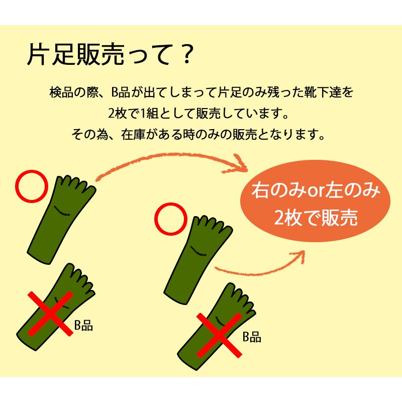 ガッツマン 靴下 片足販売 5本指 FS-01 片足2枚 人気の自衛隊五本指