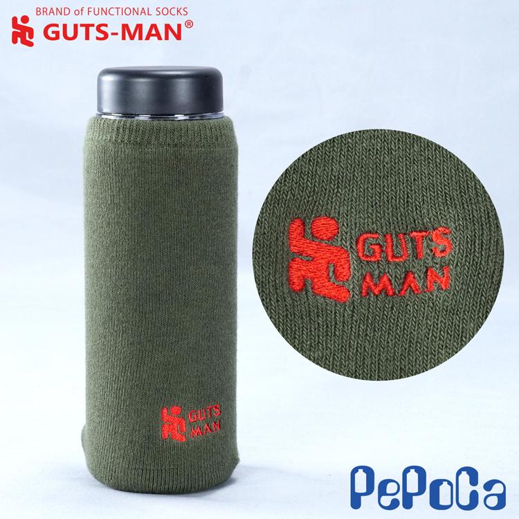 ペポカ ペットボトルカバー（ガッツマンロゴ刺繍入り）水筒カバー