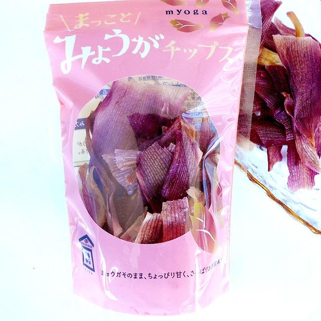 チップス みょうがチップス 25g ３個セット まっこと みょうがチップス 高知産みょうが100 使用 日本一の産地 ミョウガ 茗荷 酢 中芸食材工房 Chips Myoga01 旨い果物 魚のアグリファーム高知 通販 Yahoo ショッピング