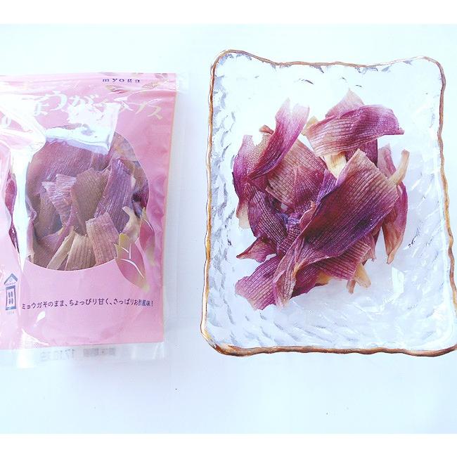 チップス みょうがチップス 25g ３個セット まっこと みょうがチップス 高知産みょうが100 使用 日本一の産地 ミョウガ 茗荷 酢 中芸食材工房 Chips Myoga01 旨い果物 魚のアグリファーム高知 通販 Yahoo ショッピング