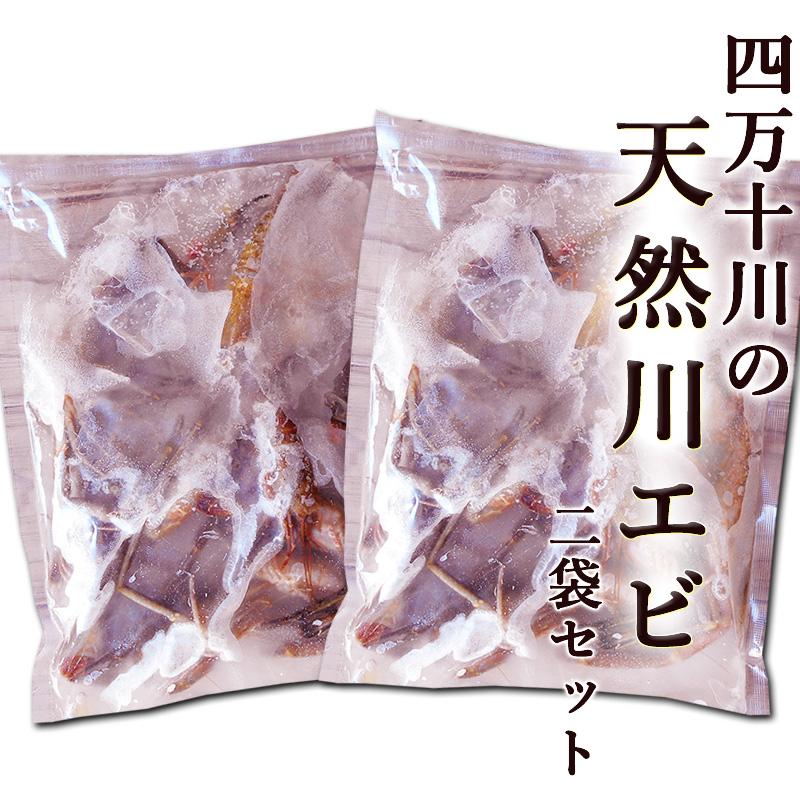 エビ 四万十川の天然川エビ 200g×2袋セット 大サイズ 高知産 加熱用 川エビ スジエビ 手長エビ テナガエビ 国産 天ぷら 唐揚げ ...