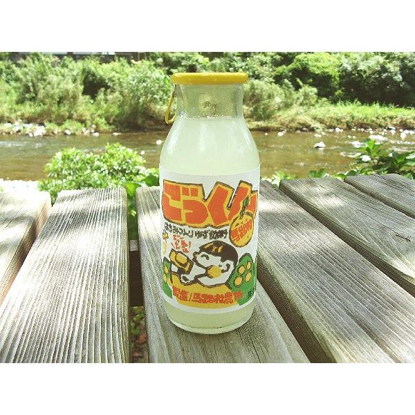 ごっくん馬路村 180ml×24本セット 送料無料 ゆずジュース 馬路村公認飲料 はちみつ 蜂蜜 高知 馬路村農協 ごっくん 柚子 ユズ 焼酎割 お中元 プレゼント 国産｜chokuhan