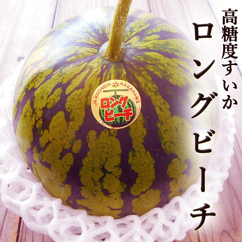 1*札様 高知産　約１０ｋｇ　温室栽培スイカ　４玉　秀品　北海道沖縄発送不可 すいか ロングビーチ 約2kg 高級すいか 送料無料 即発送限定 温室栽培