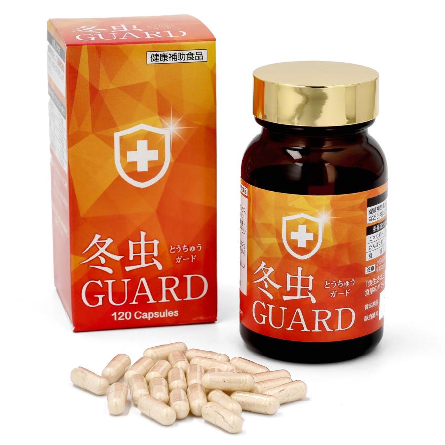 冬虫夏草 1箱(120粒) コルジセピン含有1% 製薬会社 国内製造