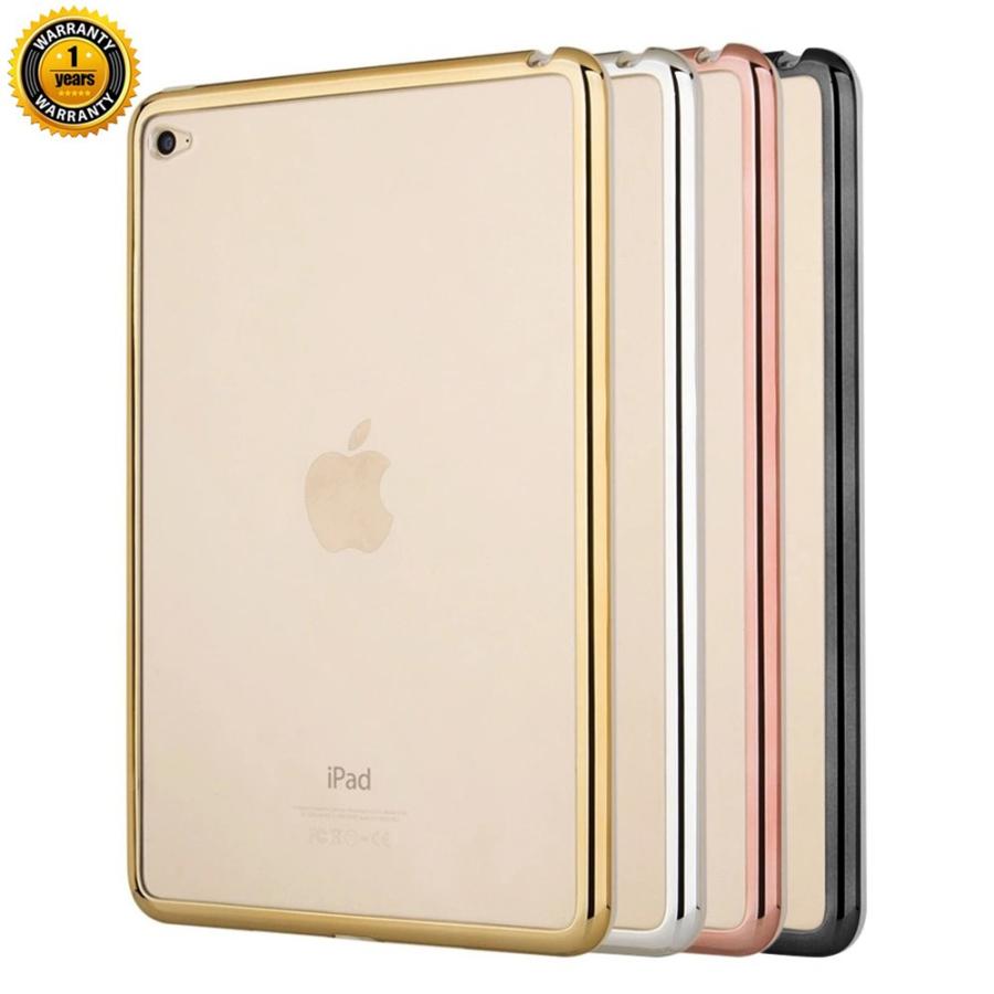 質感メッキカバー16モデルipad Pro 9 7インチ用クリアソフトケース メタルメッキ背面カバー 透明シリコンカバー Tpu素材ケース滑り止め柔軟衝撃に強い 13 直店 Com 通販 Yahoo ショッピング