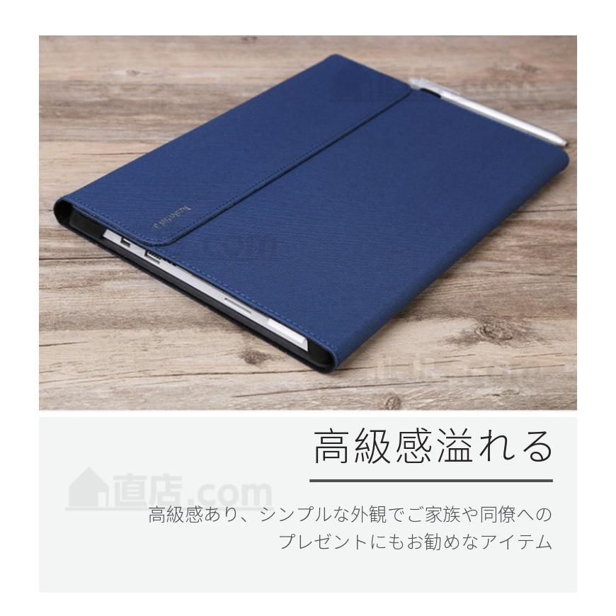 Surface Microsoft Go 4 3 2 ケース Pro 8 7+7654用保護レザーケース