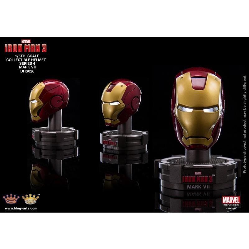 アイアンマン ヘルメット セット アイアンマン3 ヘルメット Iron Man3 1/5TH 第4弾 1/5豪華ヘルメット