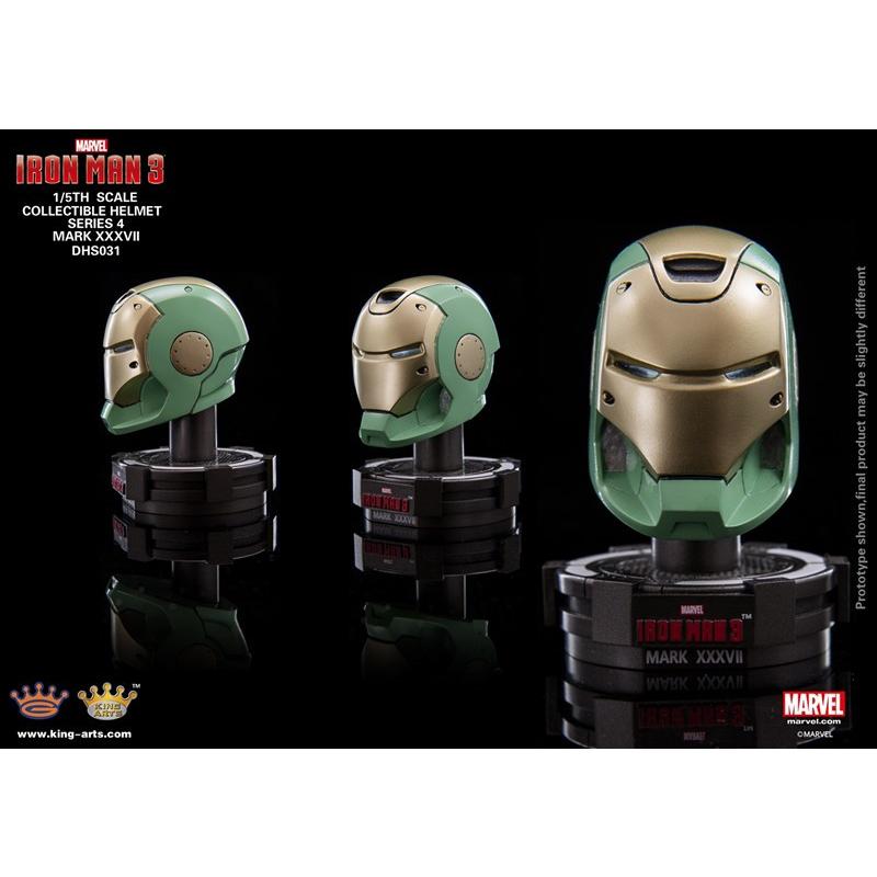 アイアンマン3 ヘルメット Iron Man3 1/5TH 第4弾 1/5豪華ヘルメット