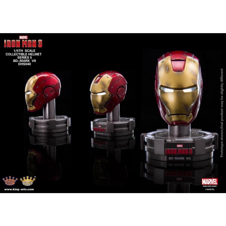 アイアンマン3 ヘルメット シリーズIron Man3 1/5TH 第5弾 1/5