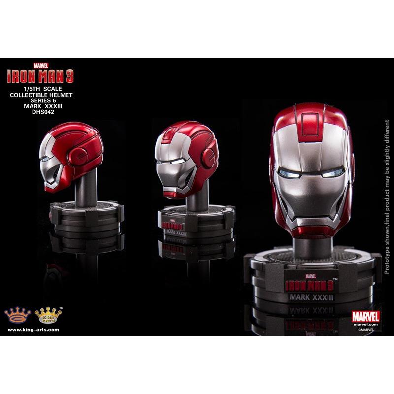 アイアンマン3 ヘルメット Iron Man3 1/5TH 第6弾 1/5豪華ヘルメット第