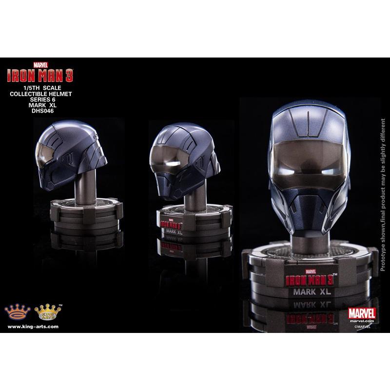 アイアンマン ヘルメット セット アイアンマン3 ヘルメット Iron Man3 1/5TH 第6弾 1/5豪華ヘルメット第